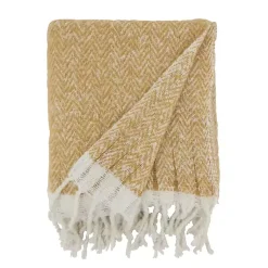 Discount Herringbone Faux Mohair Throw Blankets & Throws