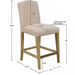Kirklands Home Bar Stools & Counter Height Stools|Martha Stewart Counter Stool Tan