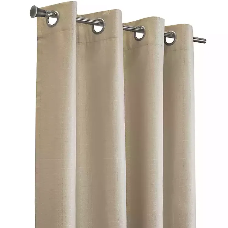 Kirklands Home Curtains & Drapes|Newberry Blackout Curtain Panel, 108 in. Tan