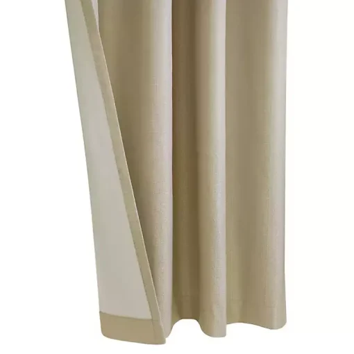 Kirklands Home Curtains & Drapes|Newberry Blackout Curtain Panel, 63 in. Tan