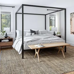 Kirklands Home Area Rugs|Nona Emily Henderson x RugsUSA Area Rug, 6x9 Tan