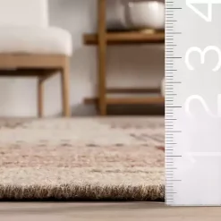 Kirklands Home Area Rugs|Plaid Emily Henderson x RugsUSA Area Rug, 5x8 Tan