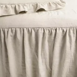 Kirklands Home Comforters|Ruffle Skirt 3-pc. King Comforter Set Tan