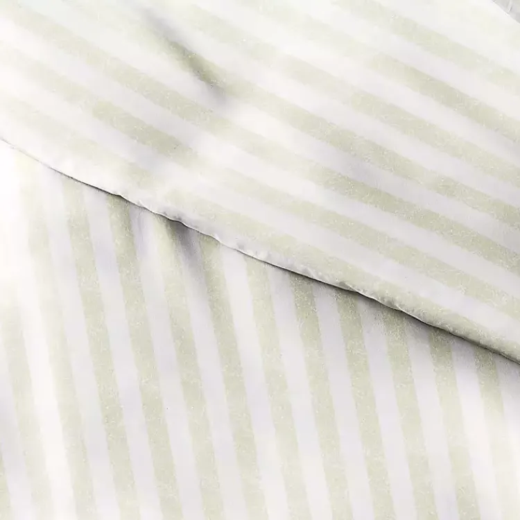 Kirklands Home Duvets|Tan Rugged Stripe 2-pc. Twin Duvet Cover Set