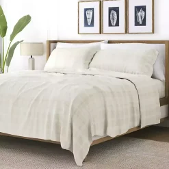 Kirklands Home Bed Sheets|Soft Thatch 3-pc. Twin Sheet Set Tan