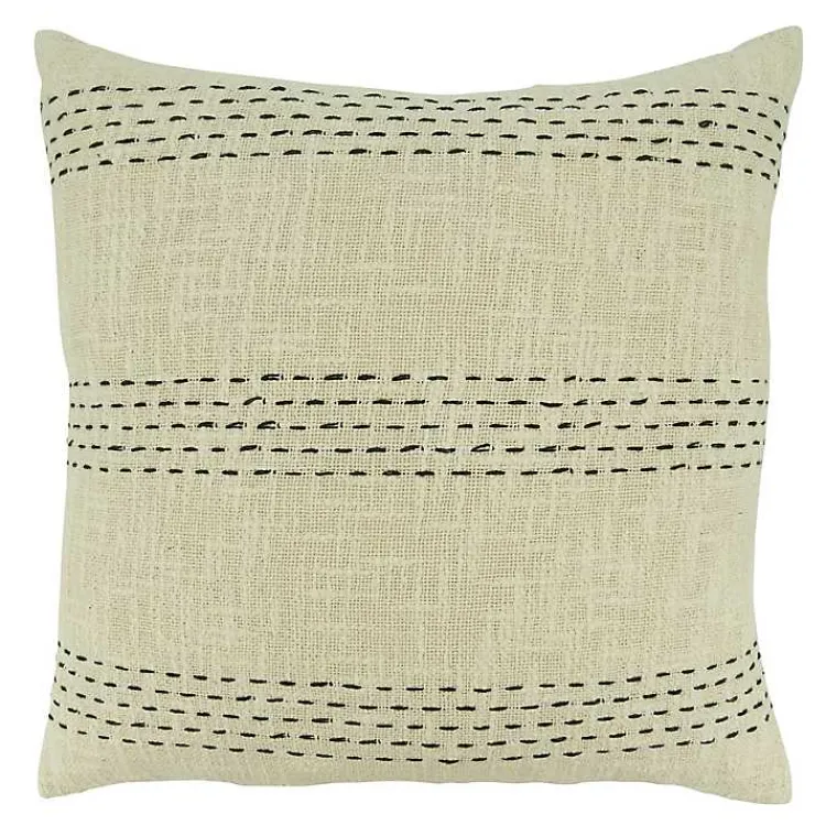 Discount Stitched Throw Pillow Pillows