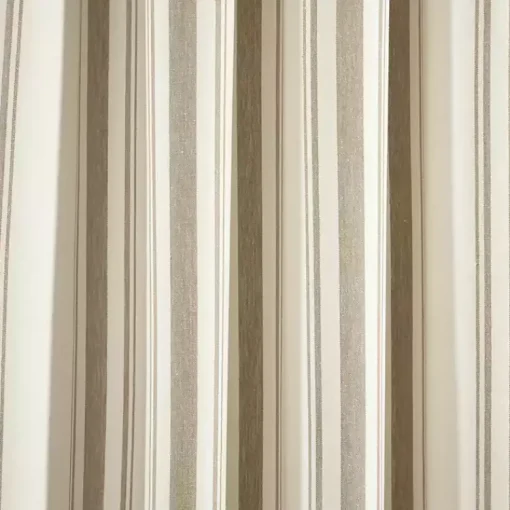 Kirklands Home Curtains & Drapes|Stripe Farmhouse Curtain Panel Set, 95 in. Tan