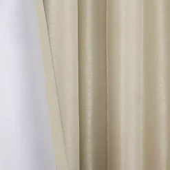 Kirklands Home Curtains & Drapes|Total Blackout Curtain Panel, 84 in. Tan