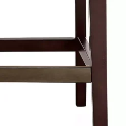 Kirklands Home Bar Stools & Counter Height Stools|Tufted Upholstered Wood Counter Stool Tan