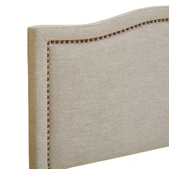 Kirklands Home Beds & Headboards|Upholstered Augusta Queen Headboard Tan