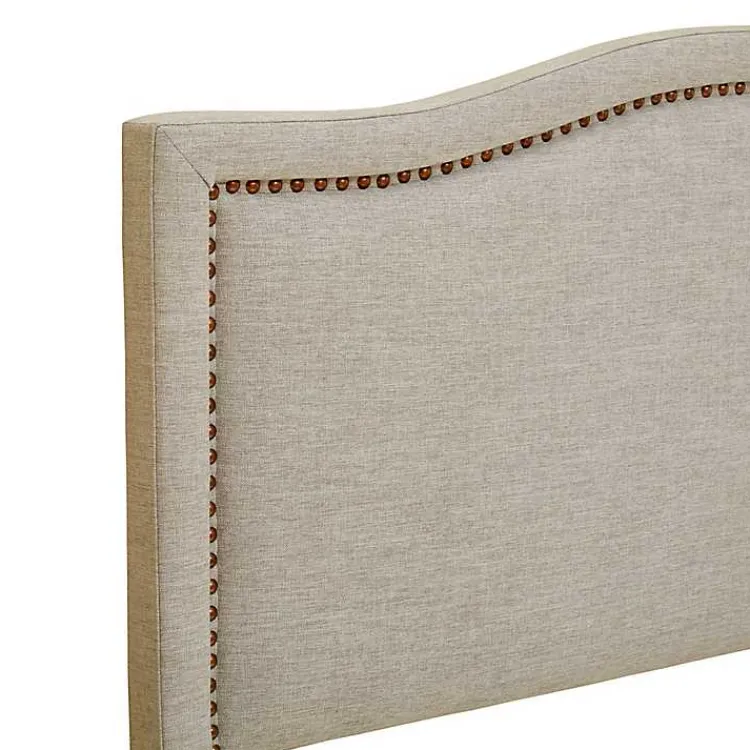 Kirklands Home Beds & Headboards|Upholstered Augusta Queen Headboard Tan