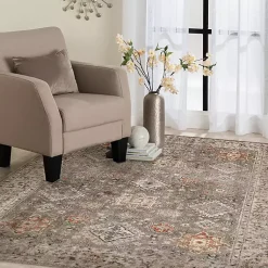 Kirklands Home Area Rugs|Vintage Remi Area Rug, 7x9 Tan