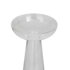 Online Tapered Glass Pillar Candle Holders, Set of 3 Candle Holders