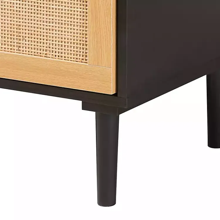 Kirklands Home Dressers & Chests|Tara Two-Tone Espresso Rattan Chest