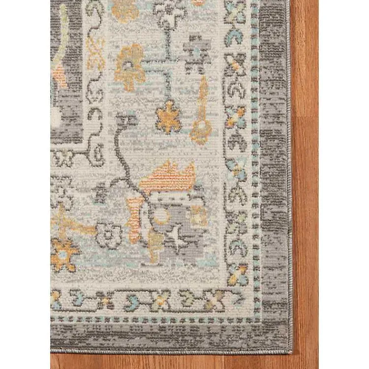 Kirklands Home Area Rugs|Taupe Bohemian Area Rug, 5x8 Gray