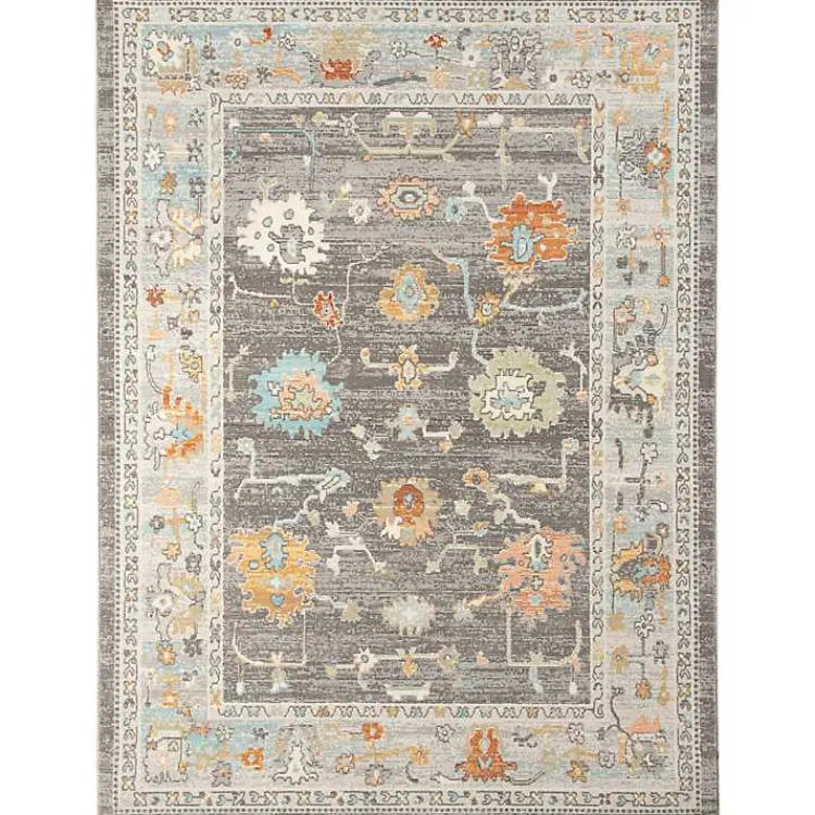Kirklands Home Area Rugs|Taupe Bohemian Area Rug, 7x9 Brown
