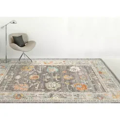 Kirklands Home Area Rugs|Taupe Bohemian Area Rug, 7x9 Brown