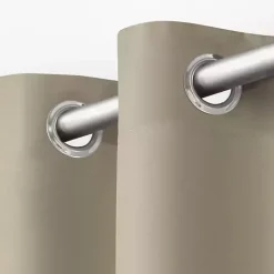 Kirklands Home Outdoor Curtains|Taupe Cabana Outdoor Curtain Panel Set, 108 in. Tan