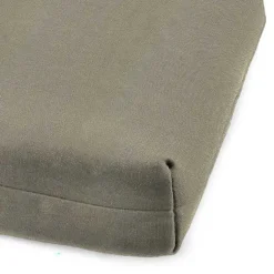 Kirklands Home Outdoor Cushions & Pillows|Taupe Canvas French Edge Outdoor Chaise Cushion Tan