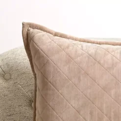 Best Taupe Diamond Velvet Pillow Pillows