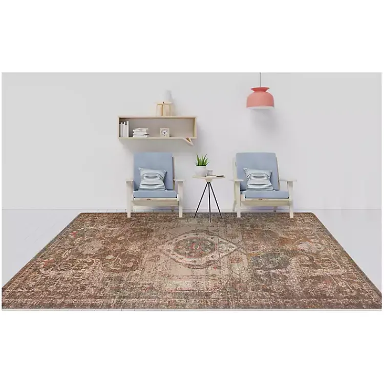 Kirklands Home Area Rugs|Taupe Eaton Transitional Area Rug, 6x8