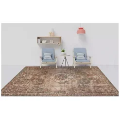 Kirklands Home Area Rugs|Taupe Eaton Transitional Area Rug, 8x10