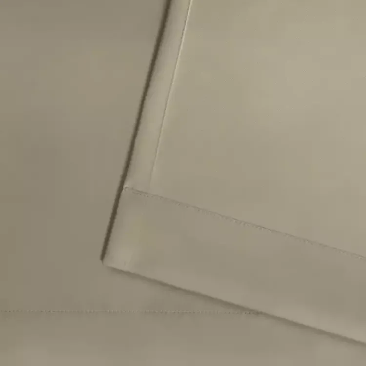 Kirklands Home Outdoor Curtains|Taupe Eliza Outdoor Curtain Panel Set, 96 in. Tan