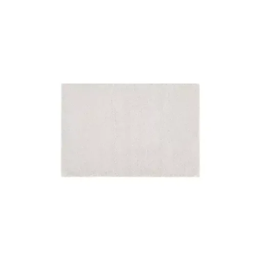 Kirklands Home Bathroom Rugs|Taupe High Pile Marshmallow Bath Mat, 30 in. Ivory