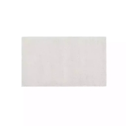Kirklands Home Bathroom Rugs|Taupe High Pile Marshmallow Bath Mat, 40 in. Ivory
