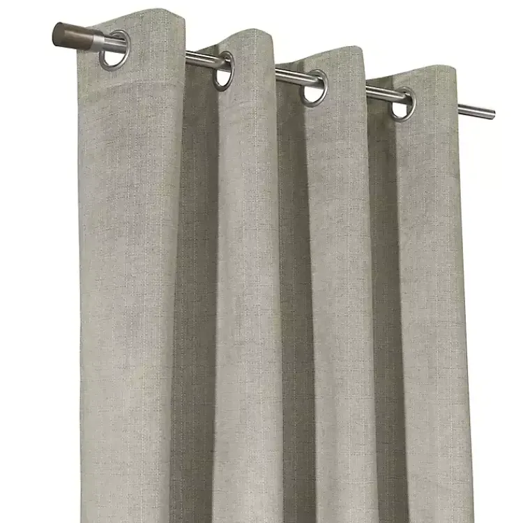 Kirklands Home Curtains & Drapes|Taupe Paris Velvet Blackout Curtain Panel, 63 in. Tan