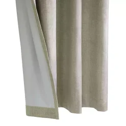 Kirklands Home Curtains & Drapes|Taupe Paris Velvet Blackout Curtain Panel, 84 in. Tan