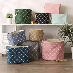 Hot Taupe Paw Trellis Recgle Basket, 16 in. Baskets & Boxes