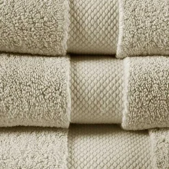 Kirklands Home Bath Towels|Taupe 6-pc. Cotton Bath Towel Set Brown