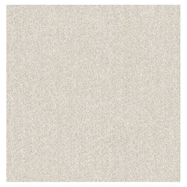Kirklands Home Wall Murals & Wallpaper|Taupe Textured Cross Woven Peel & Stick Wallpaper Gray