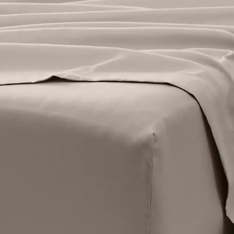 Kirklands Home Bed Sheets|Taupe Ultra Soft 6-pc. California King Sheet Set Tan