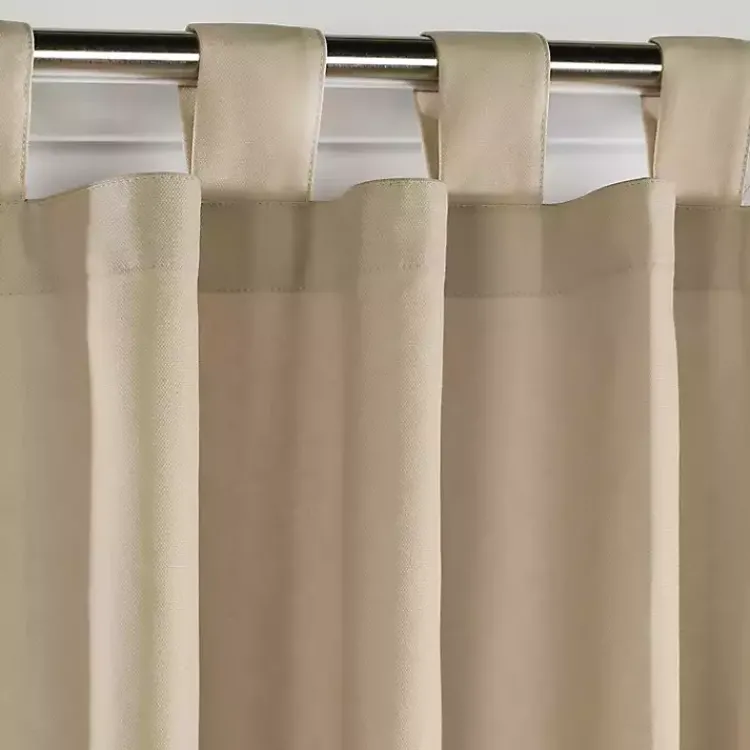 Kirklands Home Curtains & Drapes|Taupe Weathermate Blackout Curtain Panel, 54 in. Tan