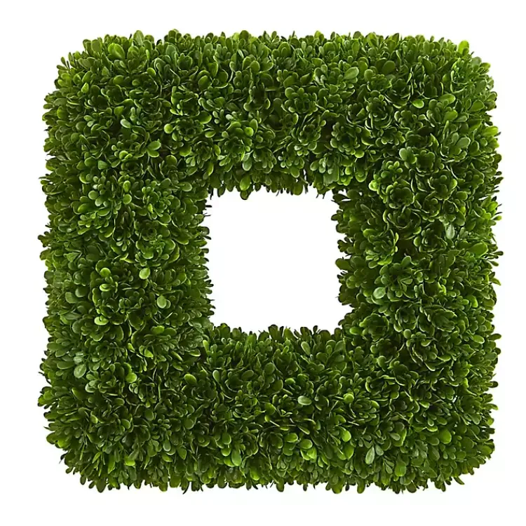 Outlet Tea Leaf Square Wreath Wreaths