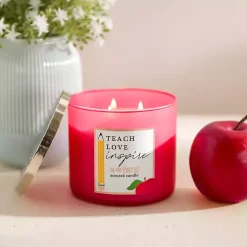 Teach, Love, Inspire Triple Wick Jar Candle Candles