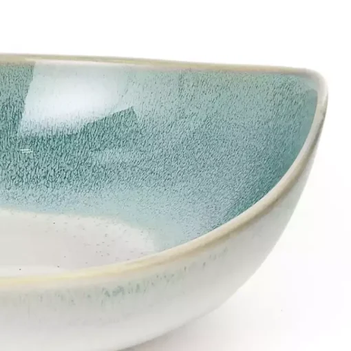 Discount Teal & White Ceramic Decorative Bowls, Set of 3 Decorative Bowls & Jars