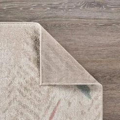 Kirklands Home Area Rugs|Teal and Pink Arrows Area Rug, 5x7