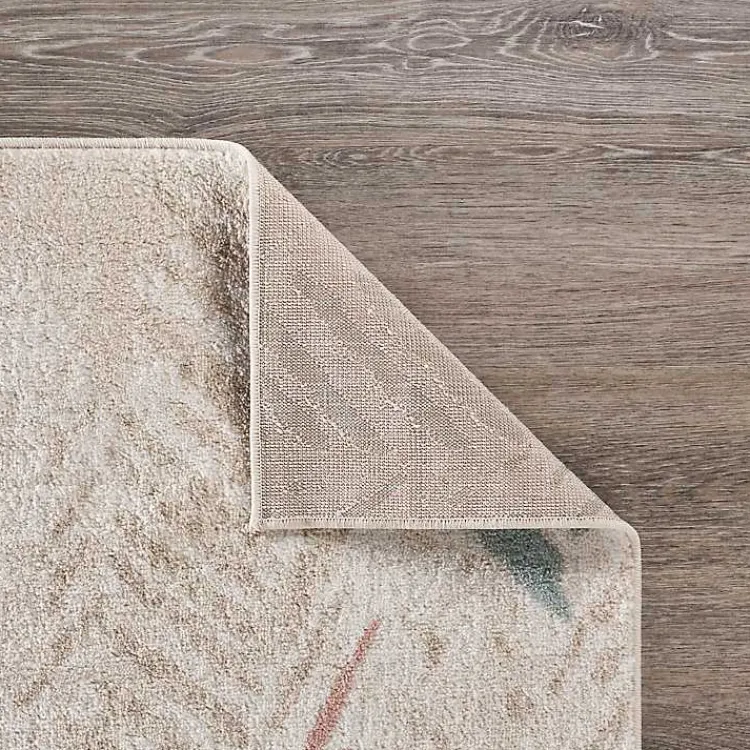 Kirklands Home Area Rugs|Teal and Pink Arrows Area Rug, 5x7