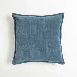Sale Teal Chenille Throw Pillow Pillows