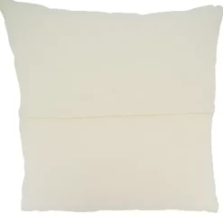 Teal Dash Stripe Woven Throw Pillow Pillows