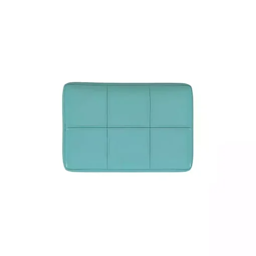 Kirklands Home Bar Stools & Counter Height Stools|Teal Faux Leather Claridge Bar Stool Blue