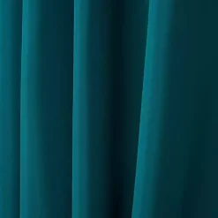 Kirklands Home Outdoor Curtains|Teal Nicole Outdoor Curtain Panel Set, 96 in. Blue