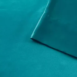 Kirklands Home Bed Sheets|Teal Satin King 2-pc. Pillow Case Set Blue