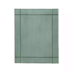 Kirklands Home Accent & End Tables|Teal Wood Parnell Storage Accent Table