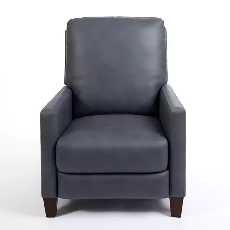 Kirklands Home Accent Chairs|Teramo Steel Recliner Blue