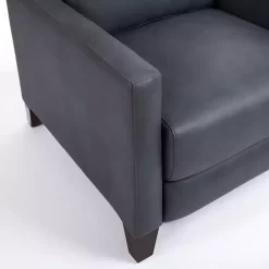 Kirklands Home Accent Chairs|Teramo Steel Recliner Blue