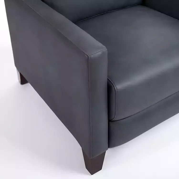 Kirklands Home Accent Chairs|Teramo Steel Recliner Blue